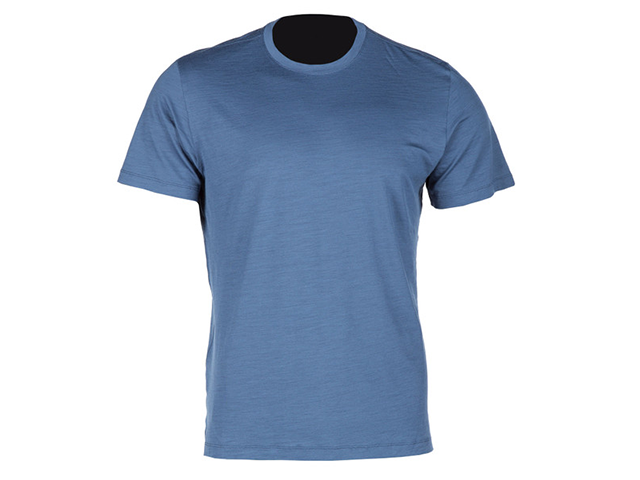 2019 KLIM TETON MERINO WOOL SHORT SLEEVE SHIRT - BLUE